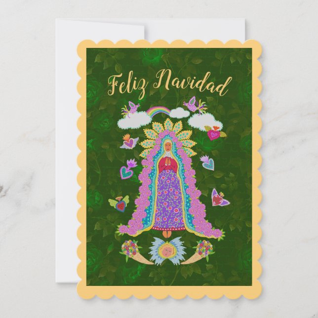Feliz Navidad Our Lady of Guadalupe Christmas (Front)