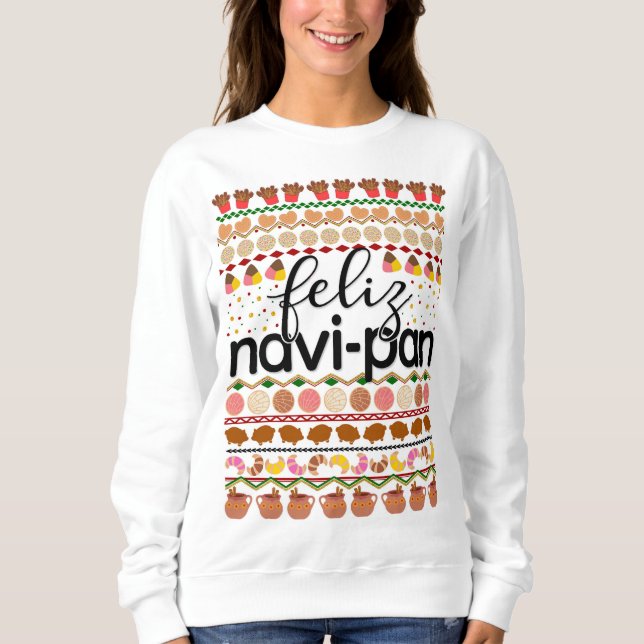 Feliz Navidad Pan Dulce Sweater (Front)