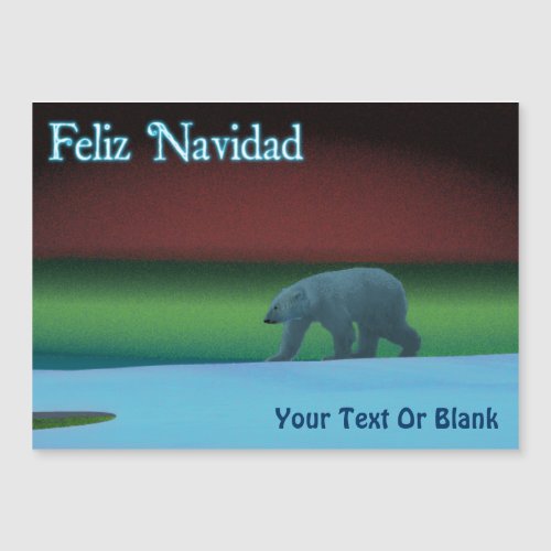 Feliz Navidad _ Polar Lights Polar Bear