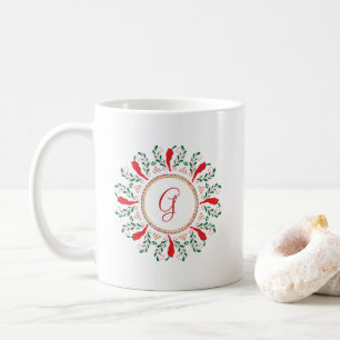 Feliz Navidad Red Chile Pepper Coffee Mug