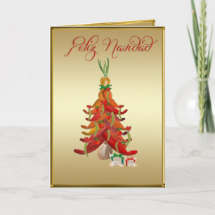 Feliz Navidad Salsa Card