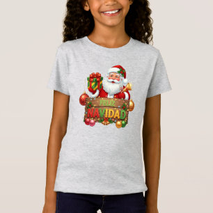 Feliz Navidad Santa Christmas T-Shirt