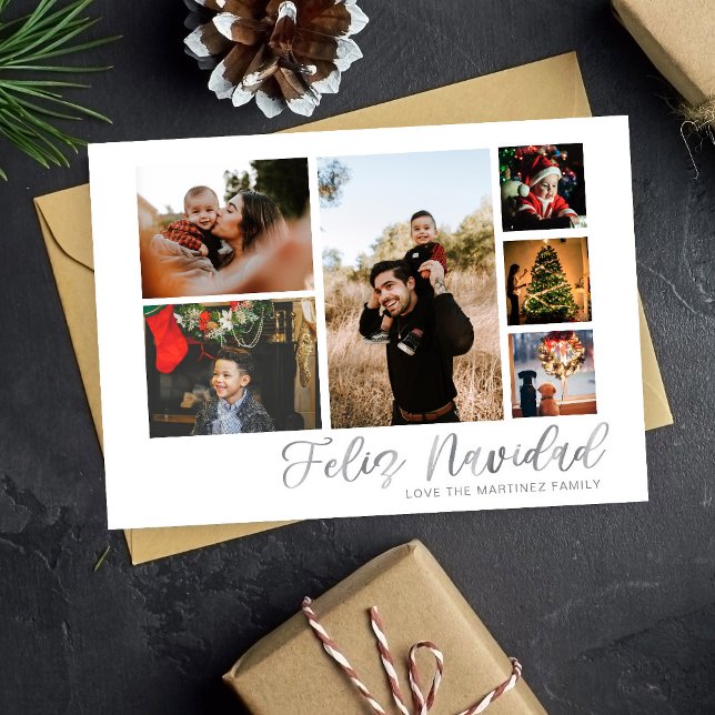 Feliz Navidad Silver 6 Photo (Creator Uploaded)