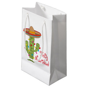Feliz Navidad Small Gift Bag