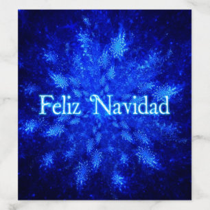 Feliz Navidad - Snowburst Envelope Liner