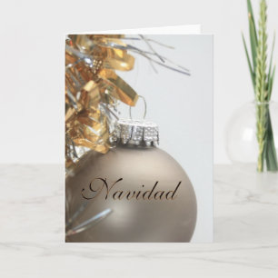 Feliz Navidad Spanish Christmas Card