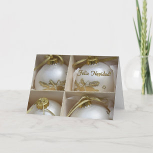 Feliz Navidad Spanish Christmas Card
