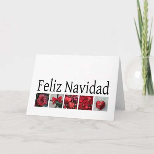 Feliz Navidad Spanish Christmas Card