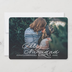 Feliz Navidad, Spanish Christmas Card, photo card