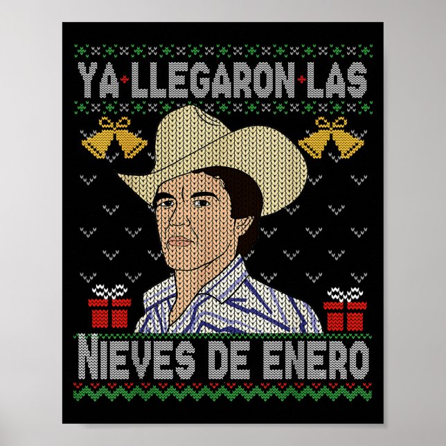 Feliz Navidad Spanish Las Nieves De Enero El Del C Poster (Front)