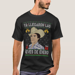 Feliz Navidad Spanish Las Nieves De Enero El Del C T-Shirt