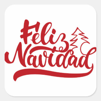 Feliz Navidad Sticker