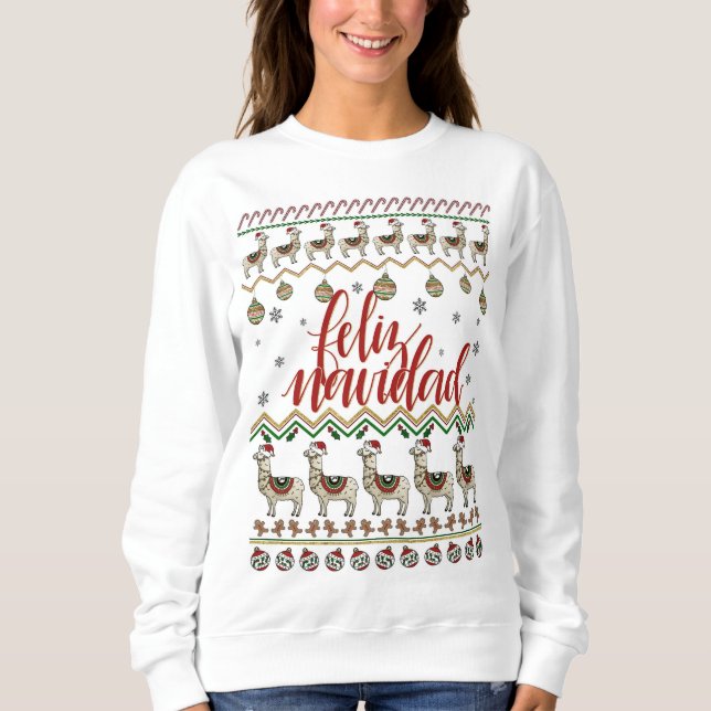 Feliz Navidad Sweater (Front)