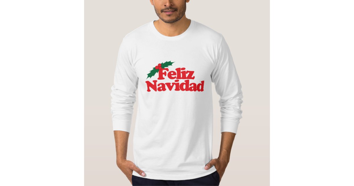 feliz navidad christmas shirt