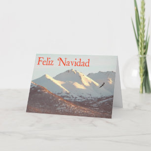 Feliz Navidad - Winter Eagle Holiday Card