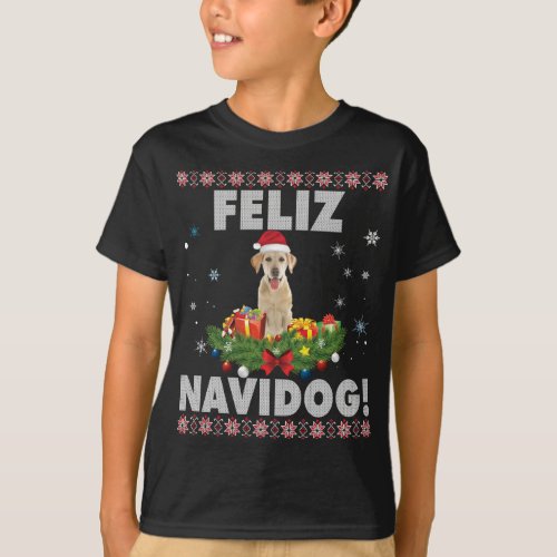 Feliz Navidog Labrador Retriever Dog Ugly Sweater 