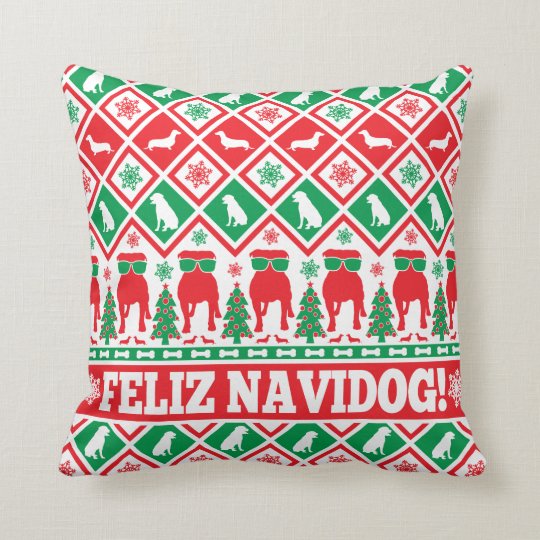 feliz naughty dog pillow