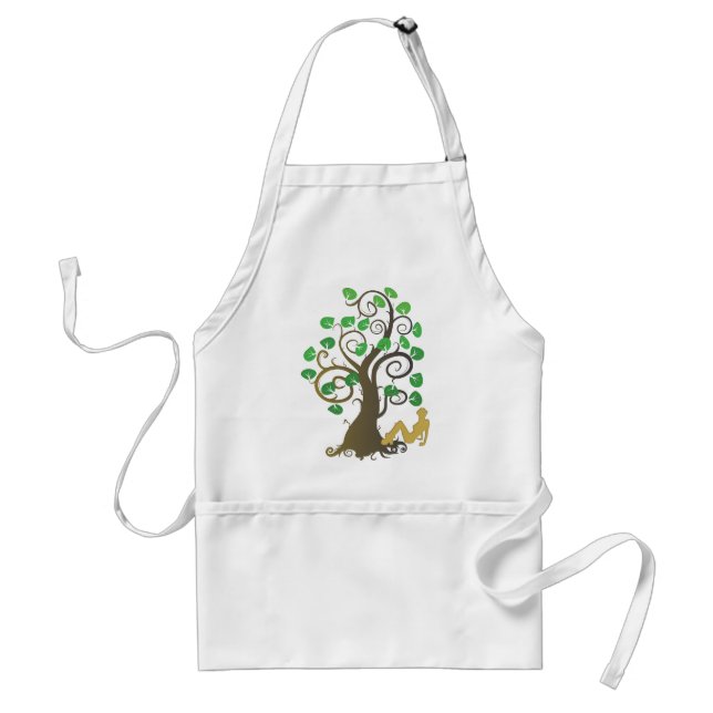 Fell from the Family Tree Adult Apron (Front)