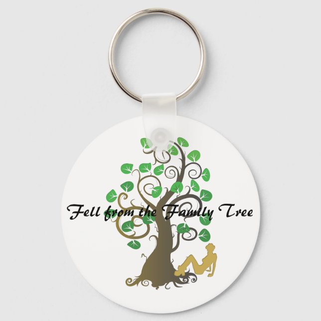 Fell from the Family Tree Keychain (Front)