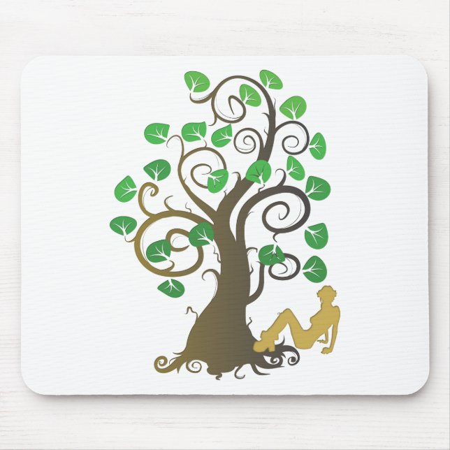 Fell from the Family Tree Mouse Pad (Front)