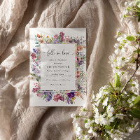 Fell In Love Bridal Shower Floral Spring Garden