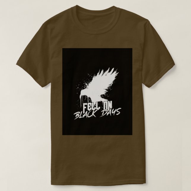 Fell On Black Days Graphic  T-Shirt (Design Front)
