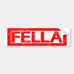 Fella Stamp Bumper Sticker