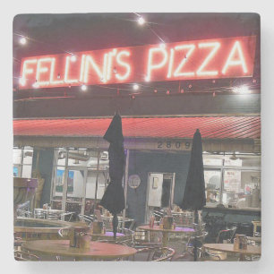 Fellini's, Fellini's Buckhead, Fellini's. Stone Coaster