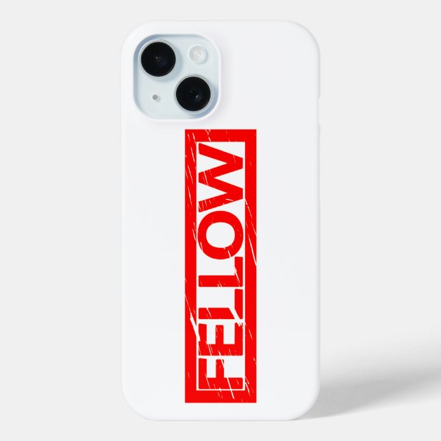 Fellow Stamp Case-Mate iPhone Case (Back)
