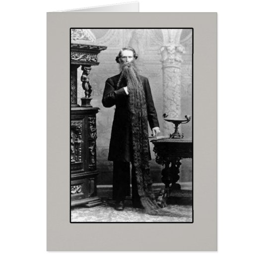 Fellow with Long Beard Cards (Front)