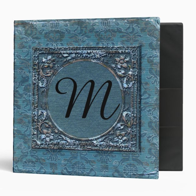 Fellowsbey Marie Victorian Monogram Binder (Front/Inside)