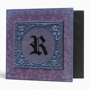 Fellowsbey Melkini Edition Victorian Monogram Binder