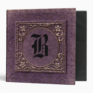 Fellowsbey Parka Edition Victorian Monogram Binder