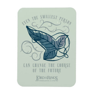 Fellowship Elven Brooch Quote Graphic Magnet