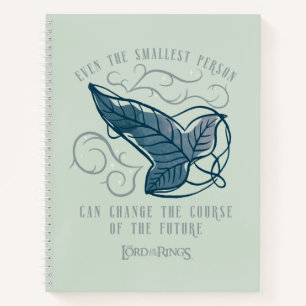 Fellowship Elven Brooch Quote Graphic Notebook