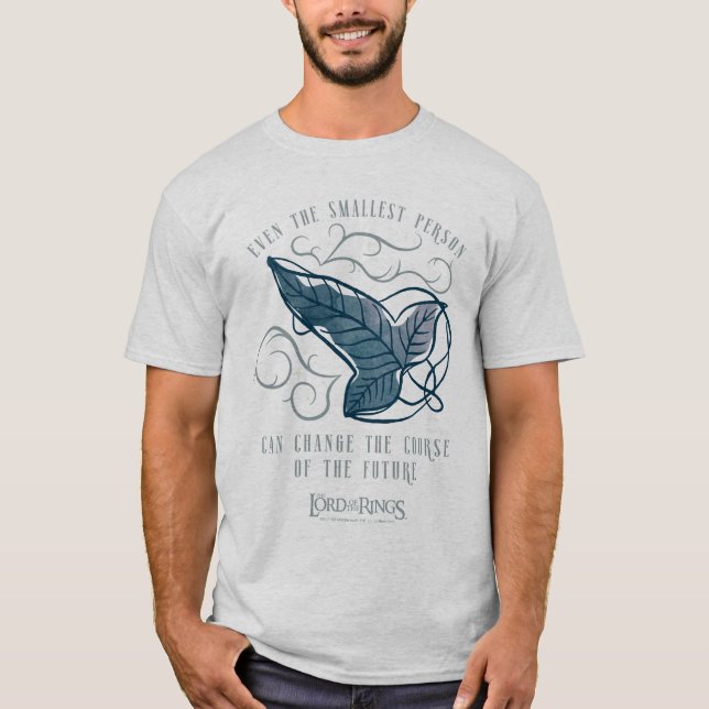 Fellowship Elven Brooch Quote Graphic T-Shirt (Front)