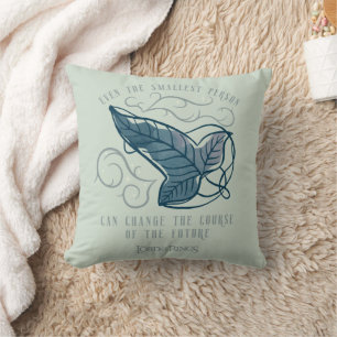 Fellowship Elven Brooch Quote Graphic Throw Pillow