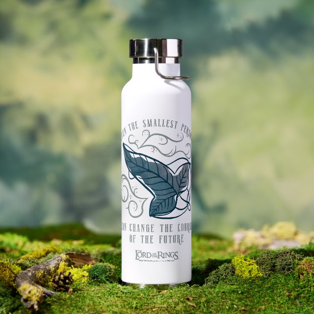 Fellowship Elven Brooch Quote Graphic Water Bottle (Outdoor)