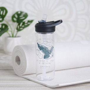 Fellowship Elven Brooch Quote Graphic Water Bottle
