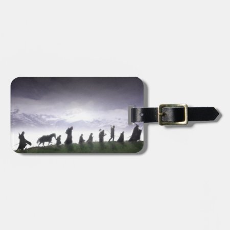 Fellowship Of The Ring Trail Luggage Tag