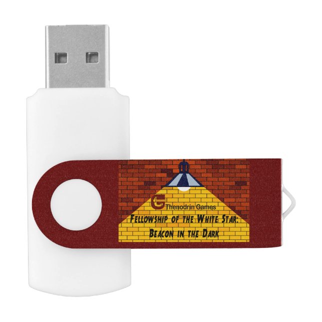 Fellowship of the White Star Flash Drive USB (Opened)
