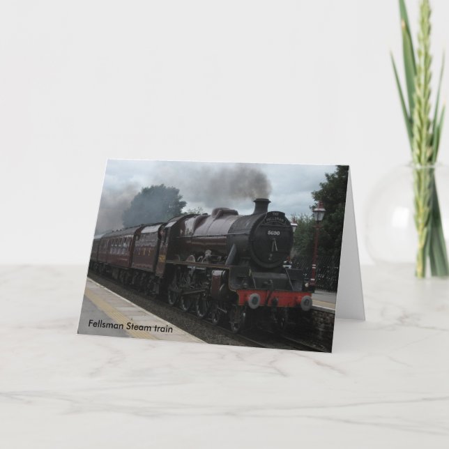 Fellsman Steam train Card (Front)