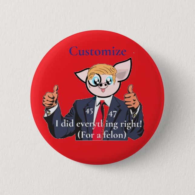 Felon President Thunder_Cove Button (Front)