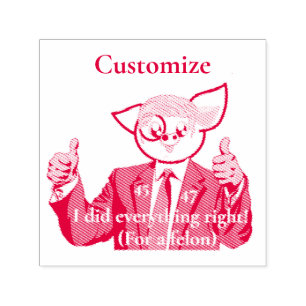 Felon President Thunder_Cove Self-inking Stamp