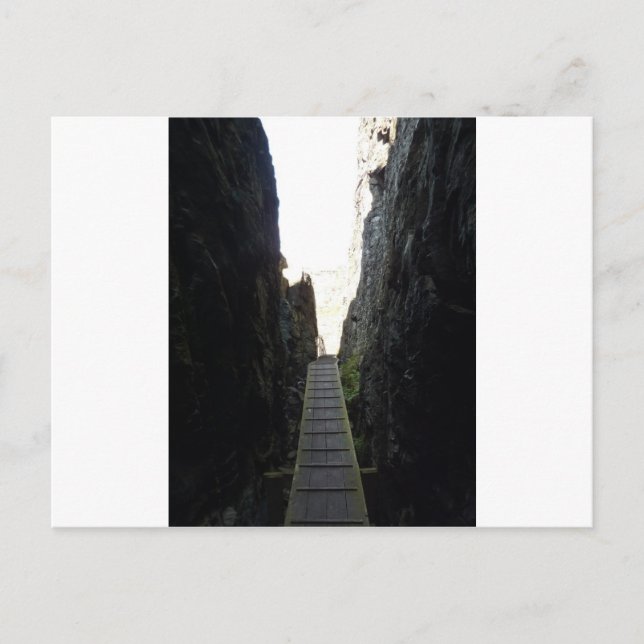 Felsschlucht Postcard (Front)