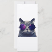 Felt Ecru 4" x 9.25", Standard white envelopes inc (Back)