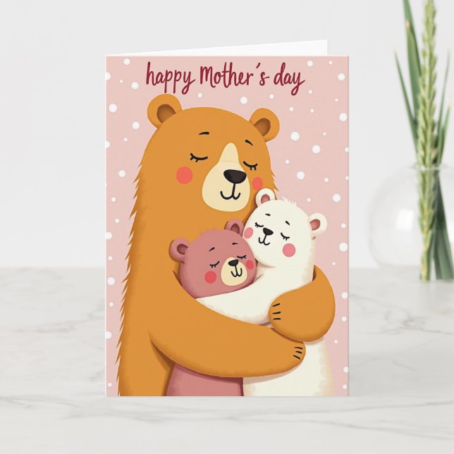 Felt Family Embrace Card (Front)