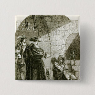 Felton in Prison Pinback Button