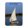 Felucca sailing along the Nile - Aswan, Egypt Magnet
