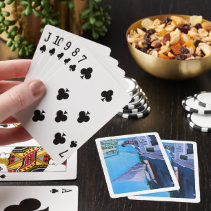 Feluccas on the Nile Painting by Alfred Fox Poker Cards